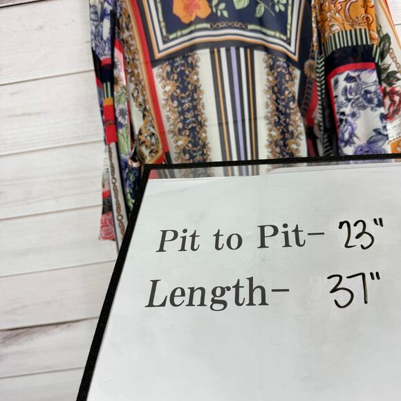 Cato Women's Kimono Sheer Coverup Women's Size Large C‎ Est 1946 - Picture 6 of 7